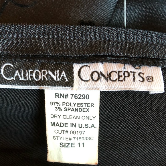 California concepts vintage dress size 11 - Picture 7 of 8